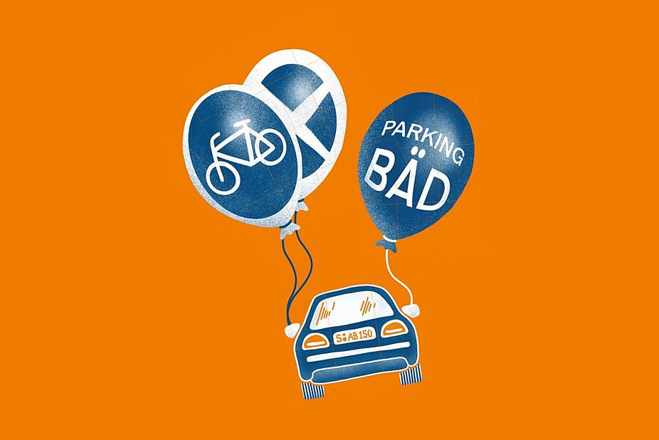 Kampagnenmotiv Falschparken