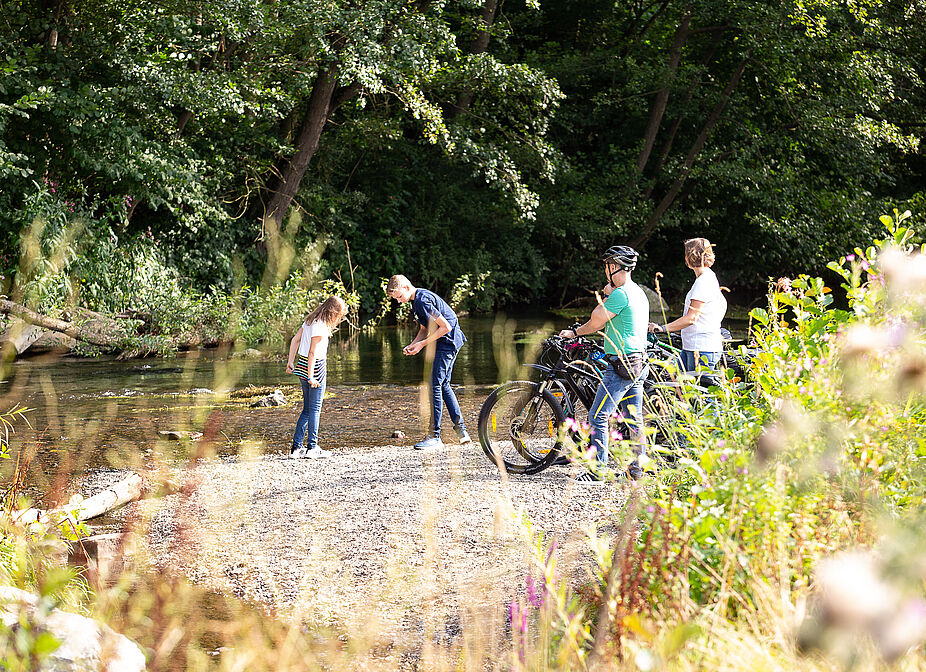 Mit der Familie auf dem Diemelradweg